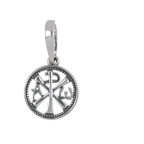 Подвеска Русские Мастерские, серебро, 925 проба, оксидирование