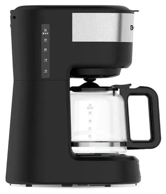 Капельная кофеварка BQ CM1000 Черный-стальной - фотография № 3