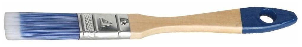 Кисть плоская STAYER "AQUA-STANDARD", искусственная щетина, деревянная ручка, 20мм