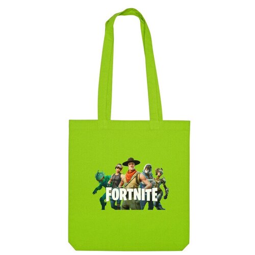 фото Сумка шоппер us basic, зеленый