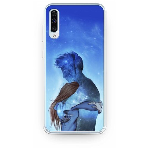 фото Силиконовый чехол влюбленная пара небо на samsung galaxy a30s / самсунг галакси а30s case place