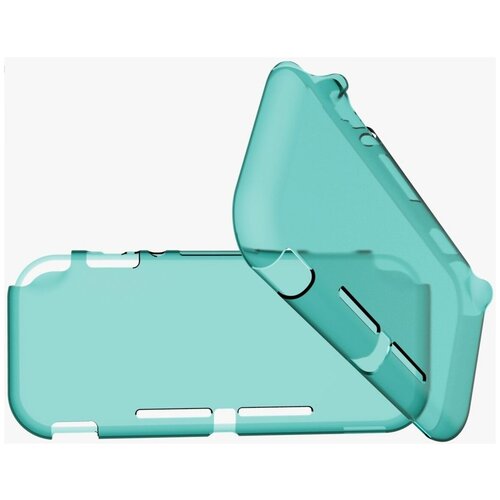 Защитный чехол Switch Lite Protective TPU Case Бирюзовый DOBE (TNS-19072) (Switch Lite) new cute storage case for nintendo switch cartoon silicone tpu case protective cover for nintend switch console accessories