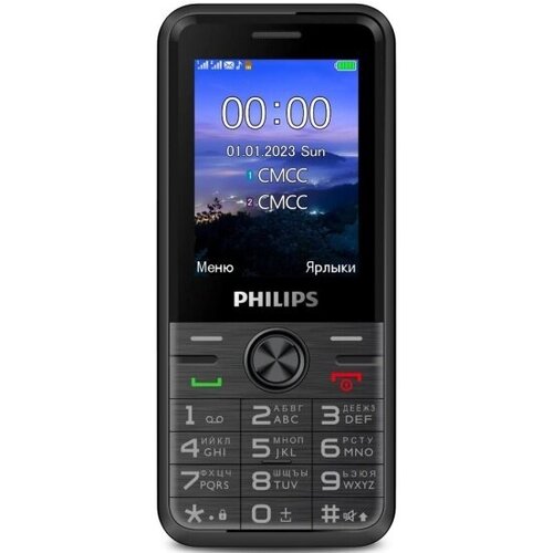Мобильный телефон PHILIPS Xenium E6500 Черный
