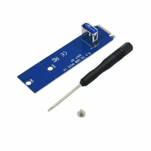 M.2 NGFF в PCI-E X16 USB3.0 Адаптер Riser Card Card Adapter