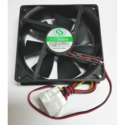 Вентилятор для корпуса DC Brushless Fan (92x92x25,2-контактный (Molex адаптер с интегрированным расширением), 10pcs lot ugn3177ua bipolar hall element for brushless dc motor brushless dc fan