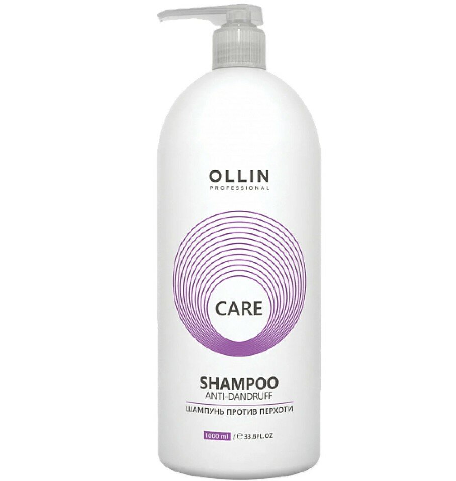 OLLIN PROFESSIONAL CARE Шампунь против перхоти для всех типов волос 1000 мл.