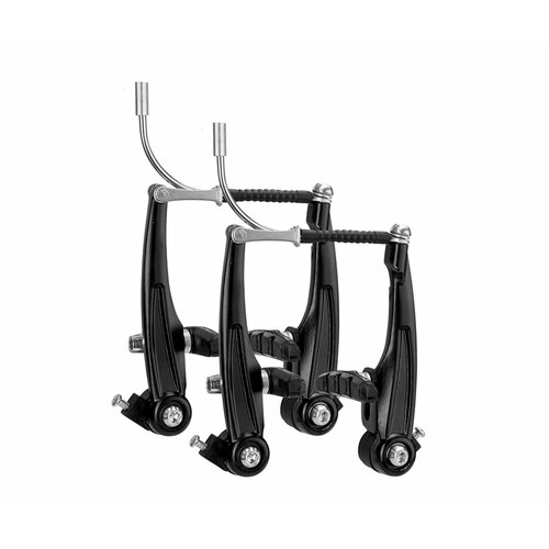 фото Тормоза ободные blf-a8 v-образные 102 мм алюминий, черный stels