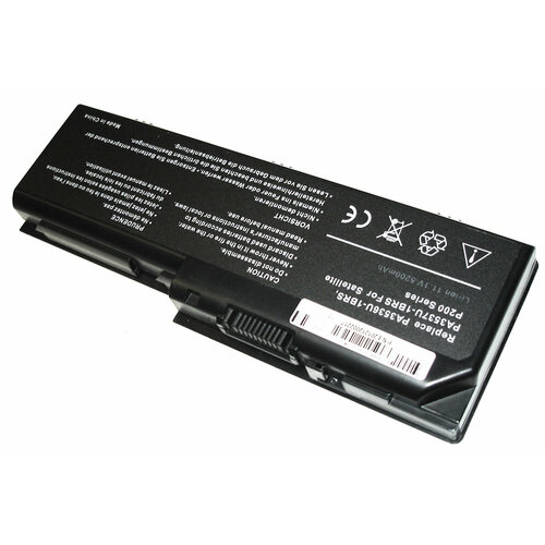 Аккумулятор для ноутбука Toshiba P200, P300, L350 (PA3536U-1BRS) 10.8V 5200mAh
