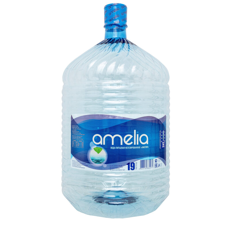 Вода питьевая Амелия в одноразовой таре, ПЭТ для кулера, 18.9 л - фотография № 3