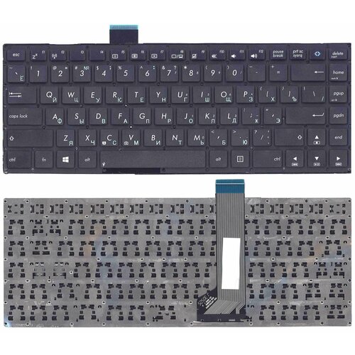 Клавиатура для ноутбука Asus X402 черная клавиатура для ноутбука asus k430fa k430fn черная
