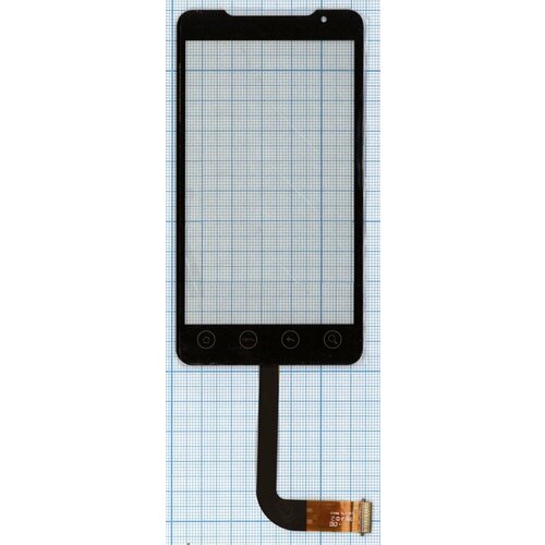 Сенсорное стекло (тачскрин) для HTC Evo 4G A9292 черное сенсорное стекло тачскрин для htc first pm33100 черное