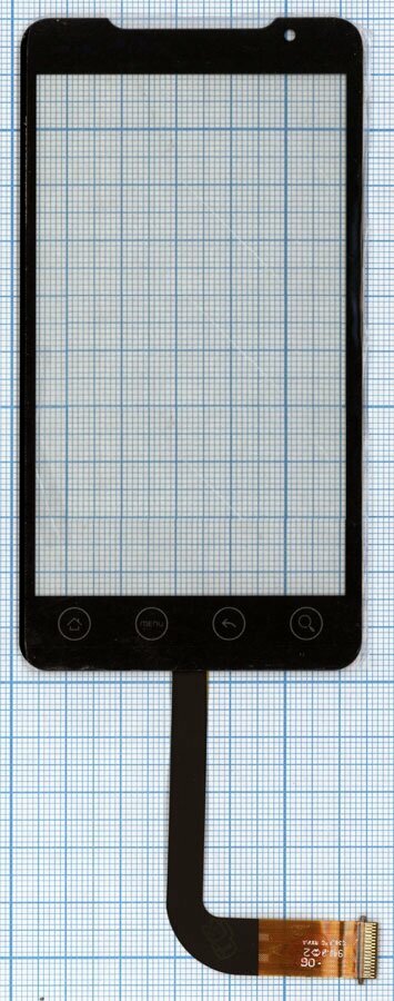 Сенсорное стекло (тачскрин) для HTC Evo 4G A9292 черное