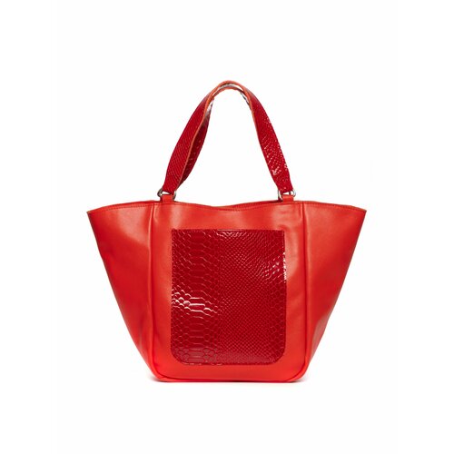фото Сумка шоппер , красный lucky day