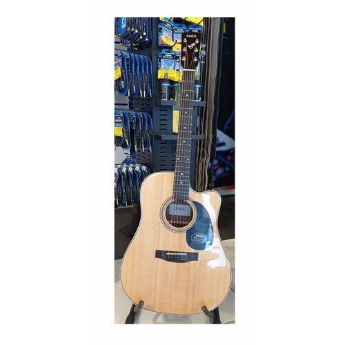 SAGA SF700C Pro - Акустическая гитара акустическая гитара newtone n17gasnt