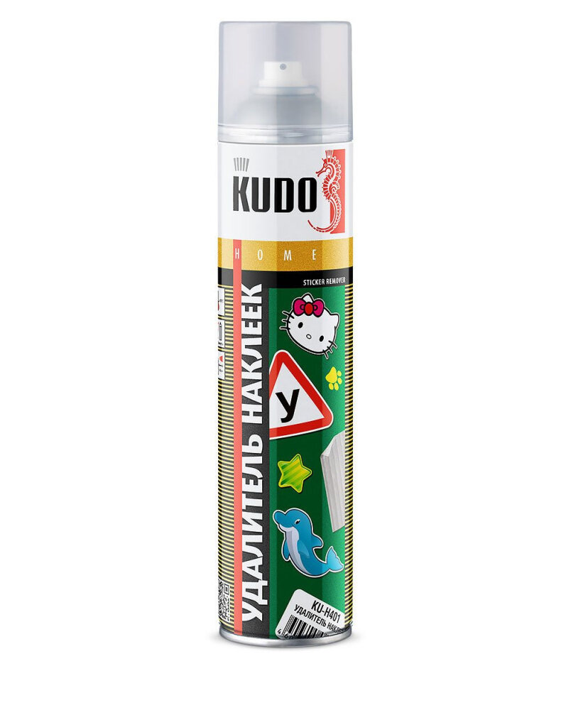 KUDO HOME Sticker Remover чистящий аэрозоль для удаления этикеток, для оргтехники — фото 15