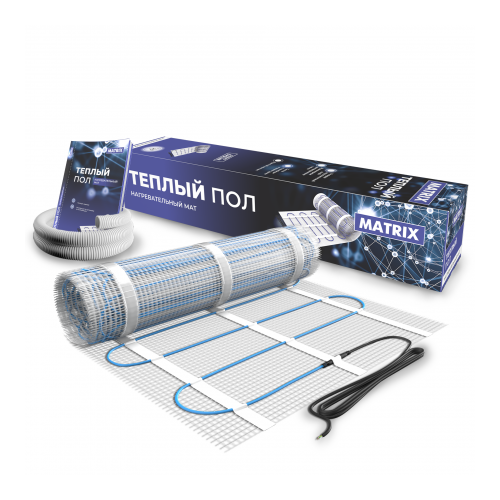 GRANDEKS Двухжильный нагревательный мат MATRIX 15кв м 225 Вт MATRIX - 015 225 5 шт 27020₽