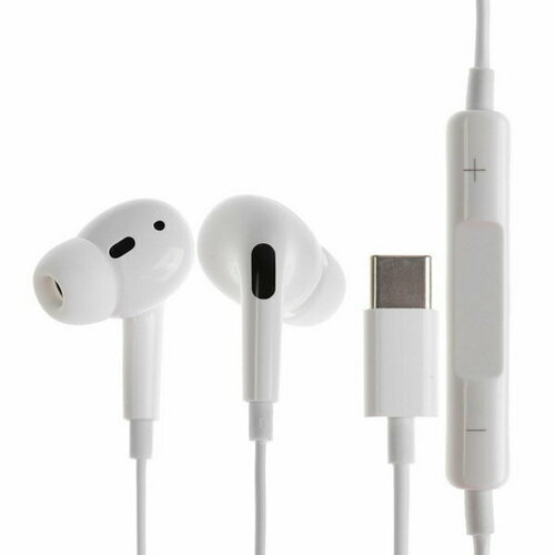 Наушники S858 проводные вакуумные Type-C 12 м белые 61800₽