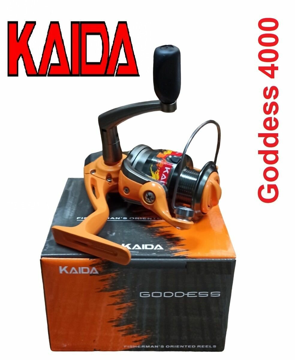 Катушка рыболовная Kaida GODDESS 4000 с передним фрикционом