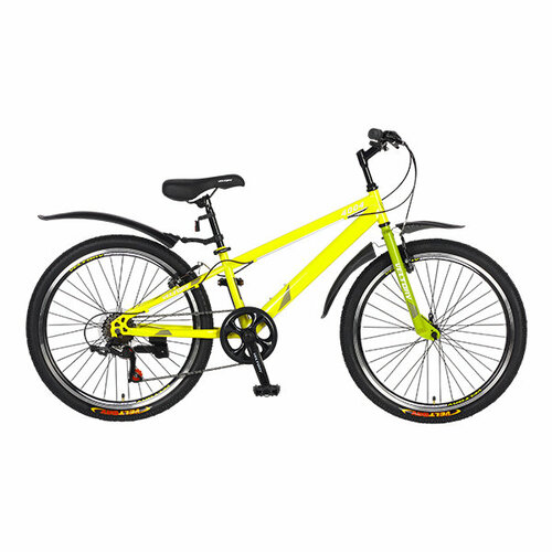 Велосипед подростковый VELTORY 4004/желтый/ колесо 24 (на 9-13 лет, рост 130-150см)
