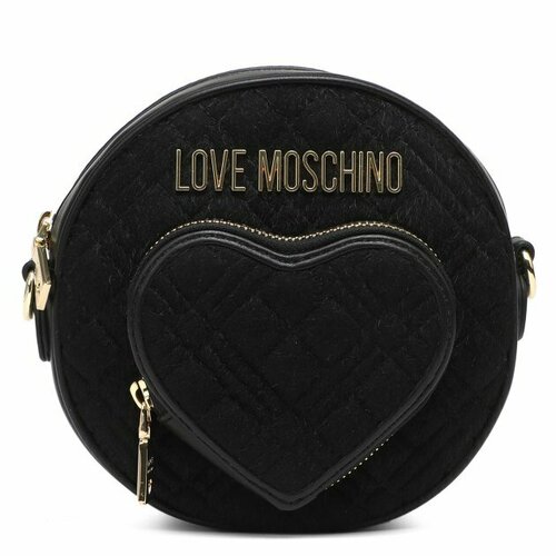 Сумка кросс-боди LOVE MOSCHINO, черный сумка кросс боди love moschino черный