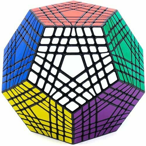 Мегаминкс Рубика Большой / ShengShou Teraminx Черный / Игра Головоломка