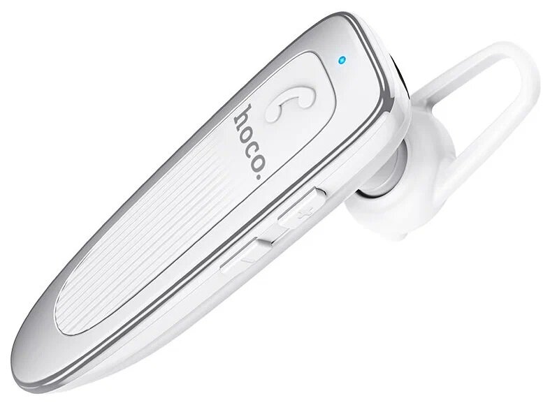 Беспроводные наушники HOCO E60 Brightness business, Bluetooth, 150 мАч, белый Hands-free