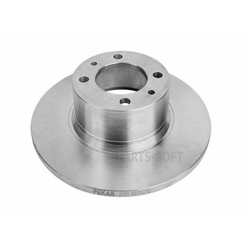 PEKAR 21013501070 Диск тормозной передний невентилируемый для ам ВАЗ 2101-2107 3040₽