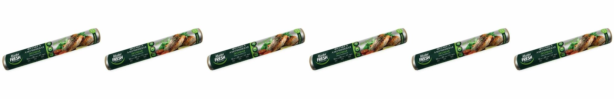 Master Fresh фольга алюминиевая 10м, 6 шт