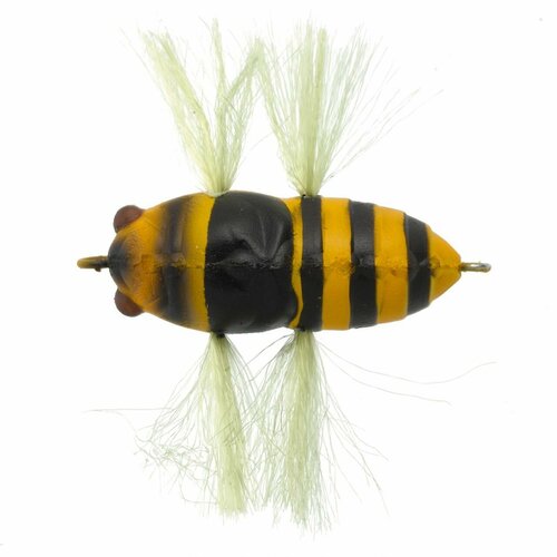 Воблер TIEMCO SOFT SHELL TINY CICADA HAIR WING 35F 2g цвет 047