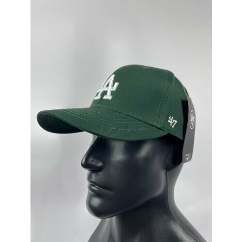 фото Бейсболка '47 brand бейсболка мужская женская ню, ла для мужчин и женщин, размер 56-58, болотный