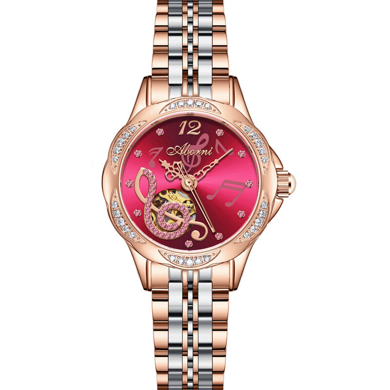 фото Часы Yaboni Watch Ladies Live, керамика, автоподзавод, водонепроницаемость, индивидуальный дизайн