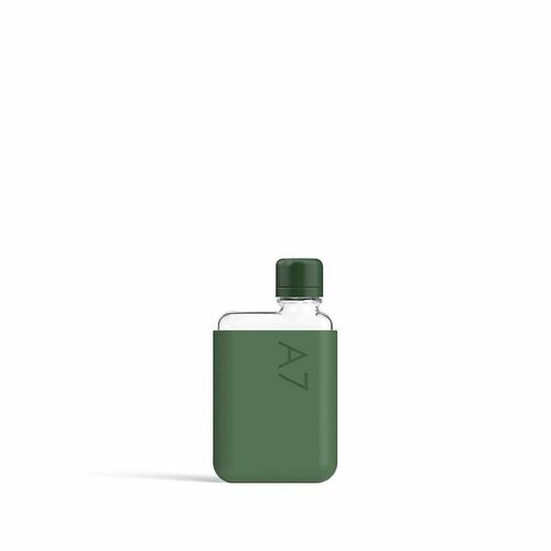 Бутылка с силиконовым чехлом Memobottle A7 зеленый