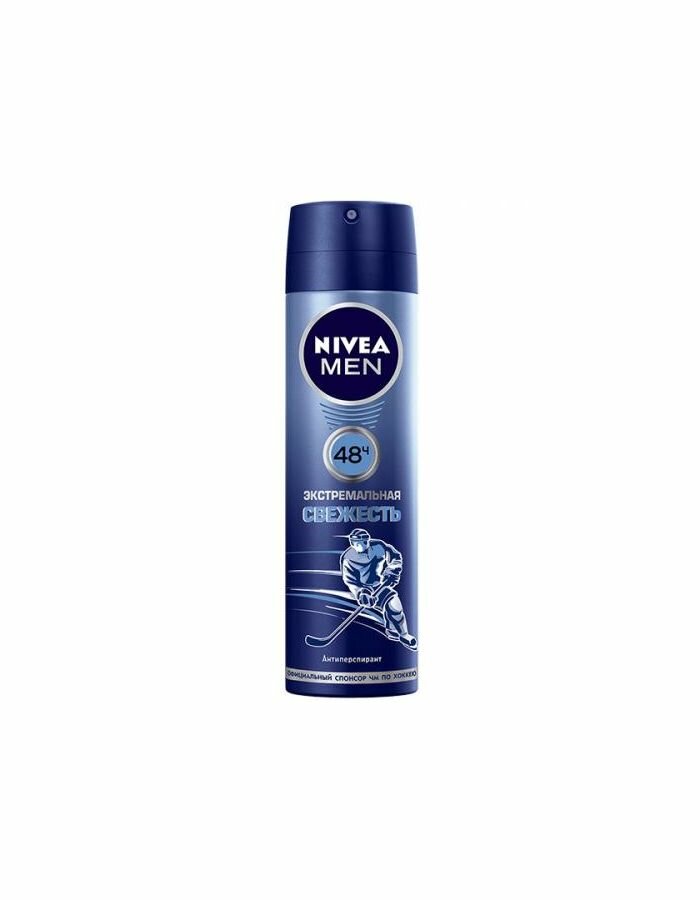 Дезодорант-антиперспирант спрей Nivea Men Экстремальная свежесть, 150 мл, 1 шт