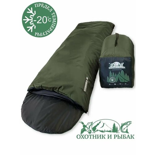 Спальный мешок Охотник и Рыбак Туристический размер 220 х 150 2274₽