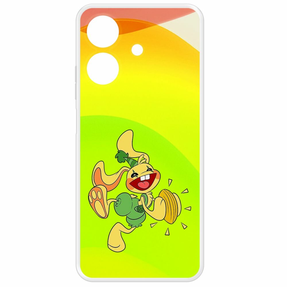 Чехол-накладка Krutoff Clear Case Хаги Ваги - Крольчонок Бонзо для Realme Note 60