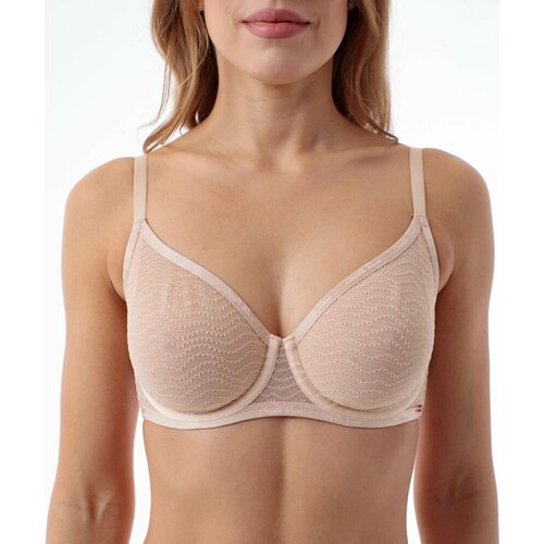 фото Бюстгальтер coquette revue waves, размер 80f, бежевый