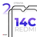 Комплект 2 в 1: Защитное стекло (2 шт) на Redmi 14C 4G / Редми 14...
