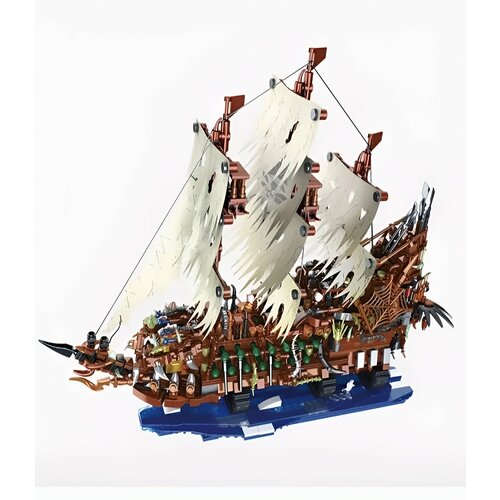 Конструктор Пираты Карибского моря: Летучий голландец, 2159-деталей / Пиратский корабль Летучий голландский, T2141
