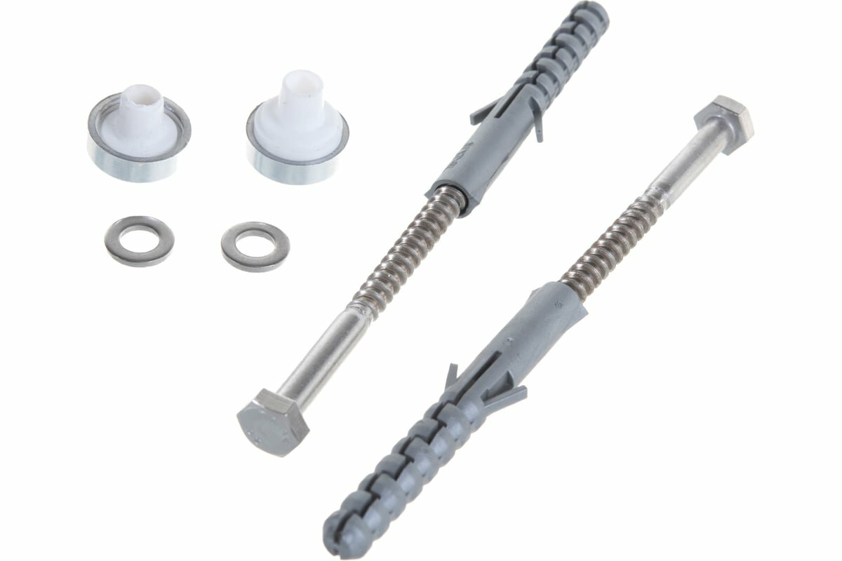 Комплект крепления унитаза Госкреп 8х65 хром 2 шт. 9-0016580