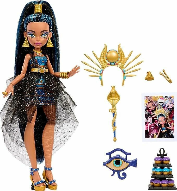 Кукла Монстр Хай Клео Де Нил Бал Монстров - Monster High Monster Cleo De Nile Ball