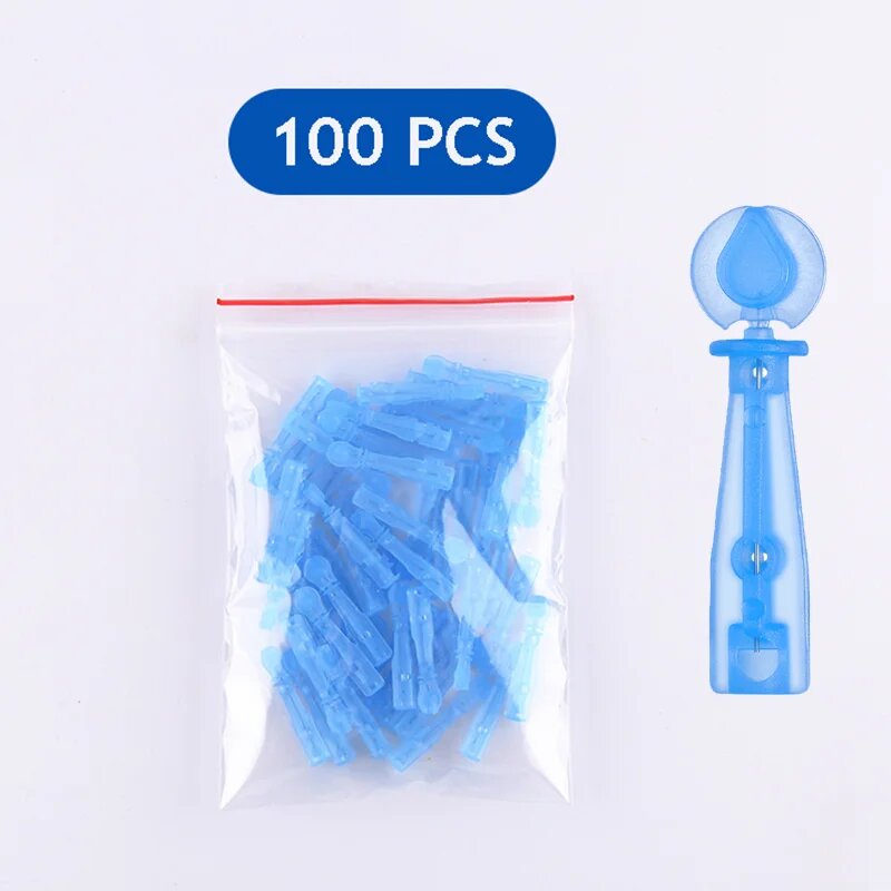 Одноразовые иглы для удаления черных точек VECENT 100pcs