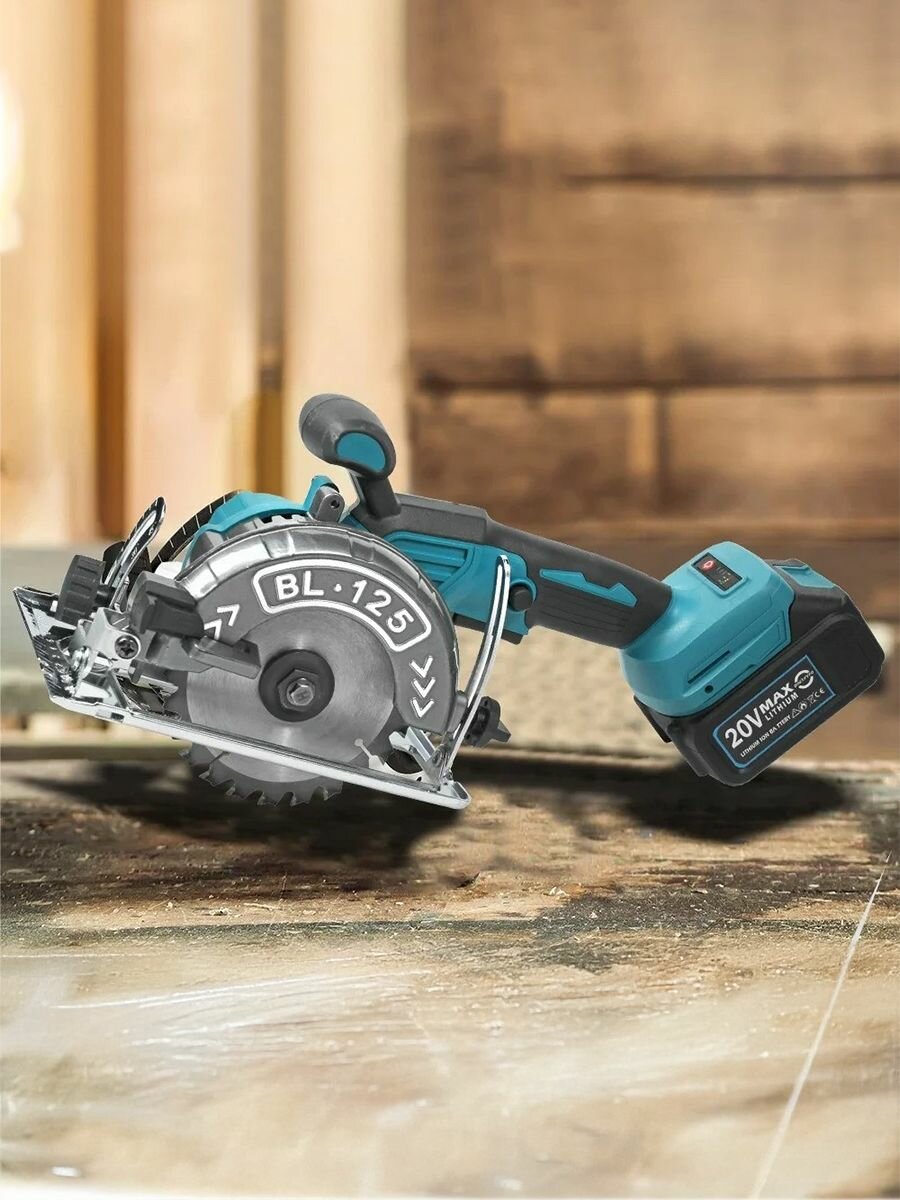 Аккумуляторная циркулярная пила Cordless Lithium Battery Brushless Circular Saw (CS20)