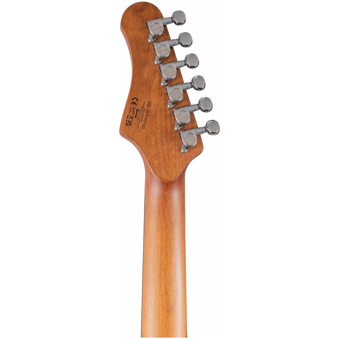 Электрогитара CRAFTER Charlotte Silhouette VVS RS Cosmic Black — фото 1