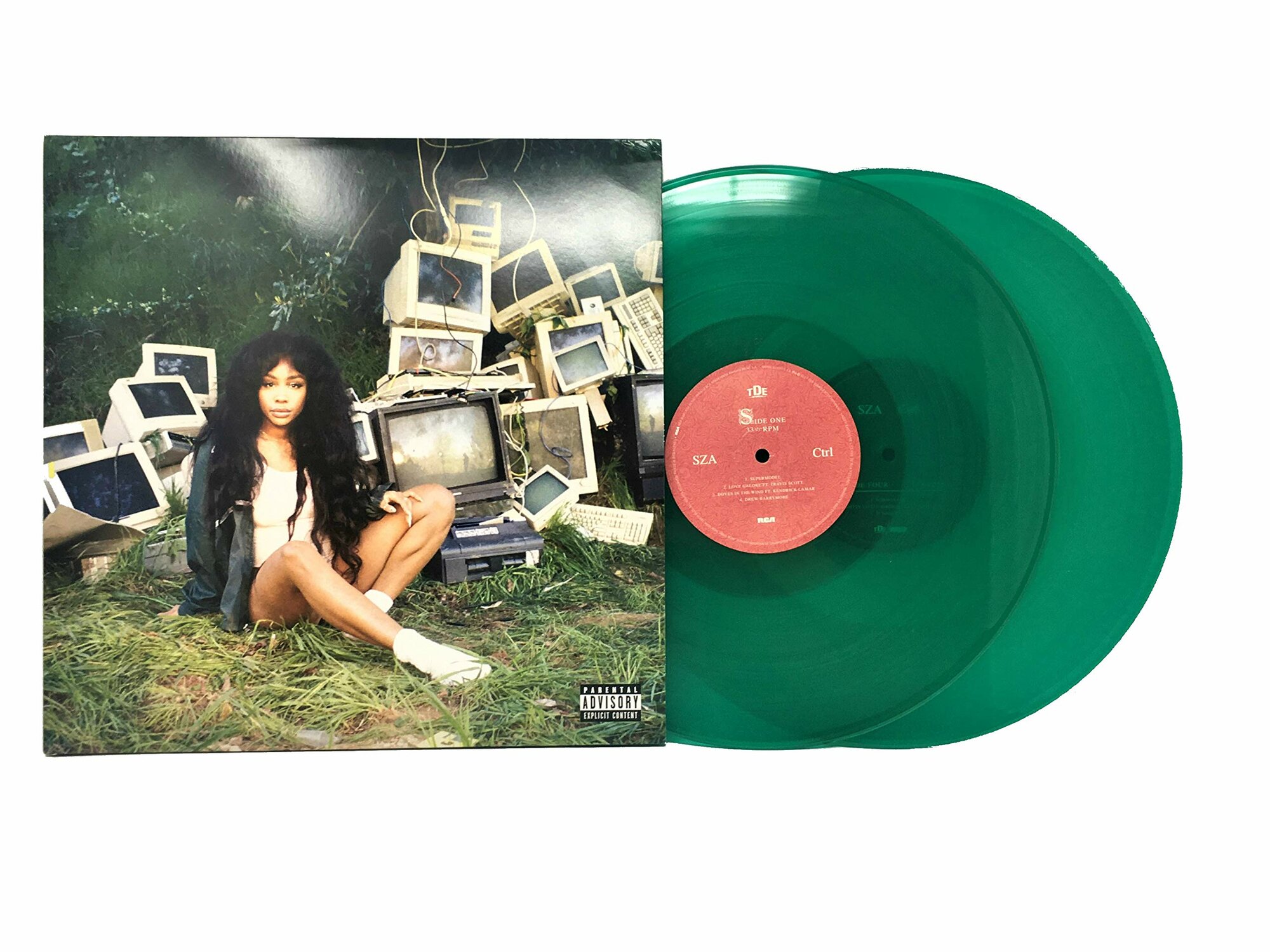 Виниловая пластинка SZA - Ctrl (Green Translucent), 0889854491918