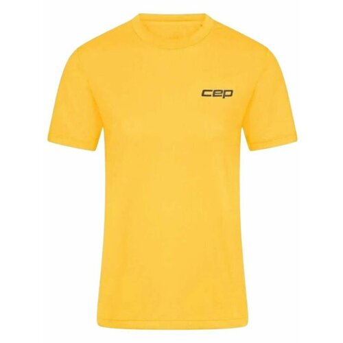 фото Футболка спортивная cep core run shirt, short sleeve, размер s, черный