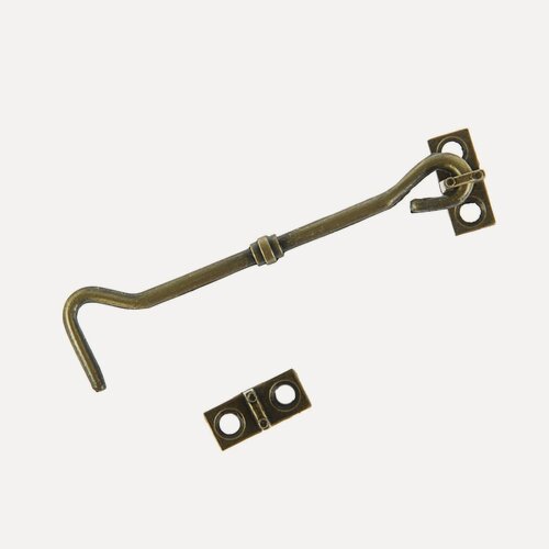 Изображение товара Крючок Тундра 107-2, цвет бронза, металл, ветровой, 95 мм, 1 шт