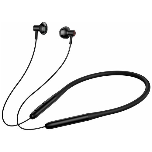 Беспроводные наушники Baseus Bowie P1 Half-In-ear с шейным ремешком черного цвета 165500₽
