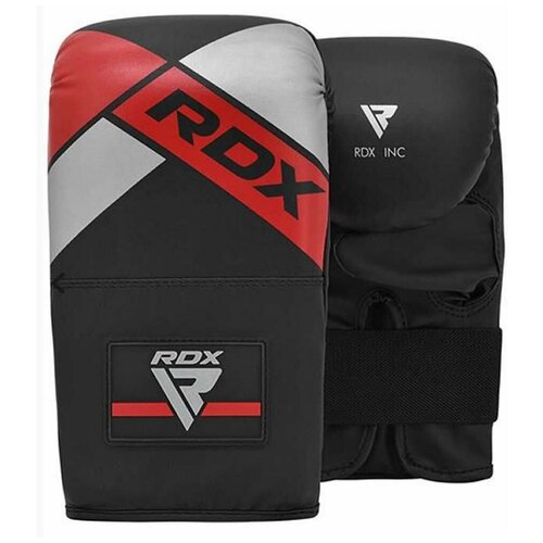 фото Перчатки снарядные боксерские rdx f2 4oz bag gloves черный искусственная кожа цвет черный размер универсальный