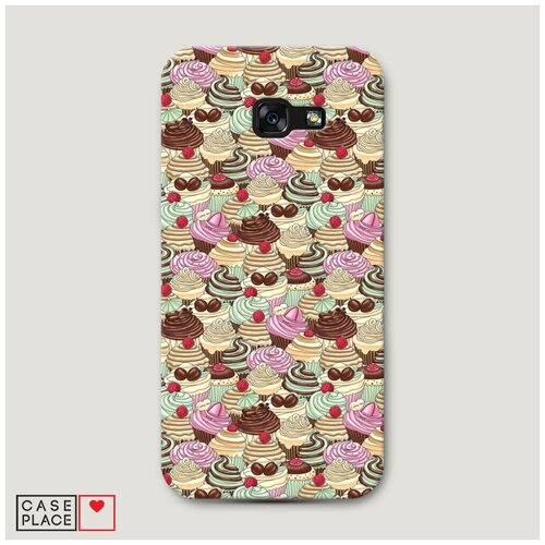 фото Чехол пластиковый samsung galaxy a5 2017 море кексиков case place