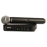 SHURE BLX24E/B58 M17 662-686 MHz радиосистема вокальная с капсюлем динамического микрофона BETA 58 - изображение